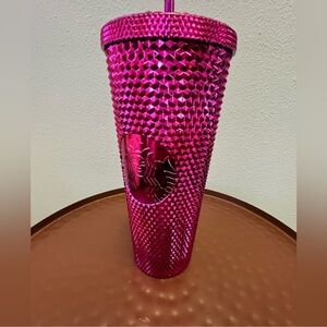 Starbucks holiday 2022 sangria, studded Venti tumbler